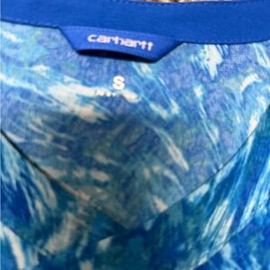Carhartt Utility Scrub Top Ocean Blue